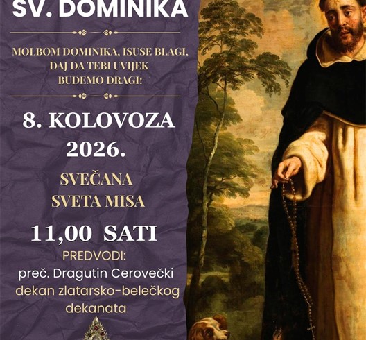 Proslava župnog zaštitnika Župe sv. Dominika u Konjščini